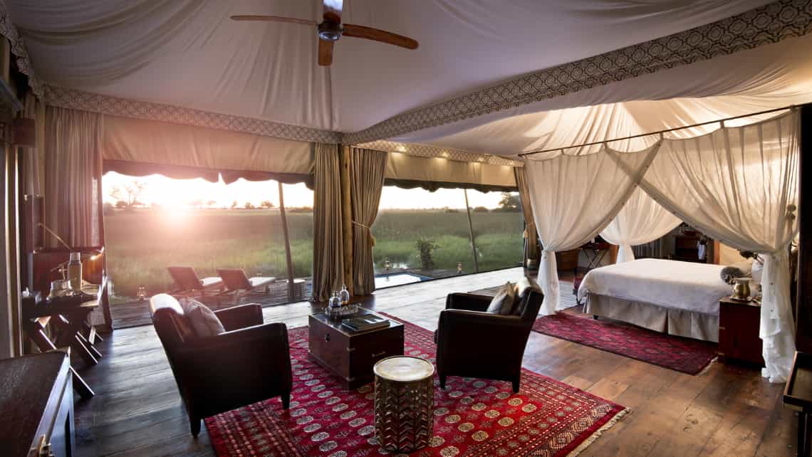 Duba Plains Suite  Okavango Delta Botswana