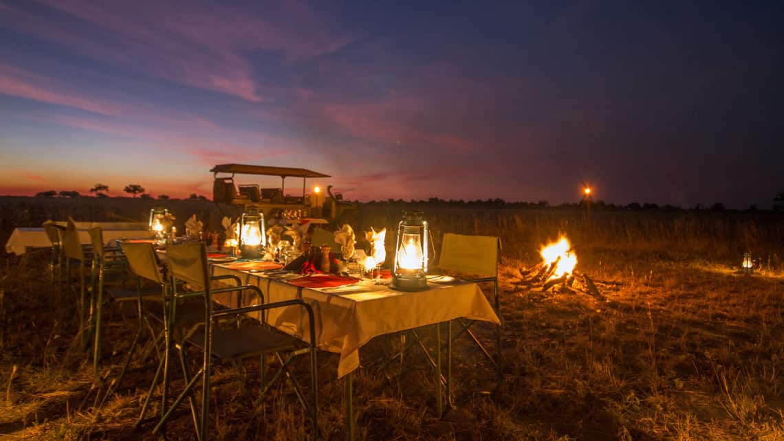 Kwando Lagoon Camp, Linyanti, Chobe Nationalpark