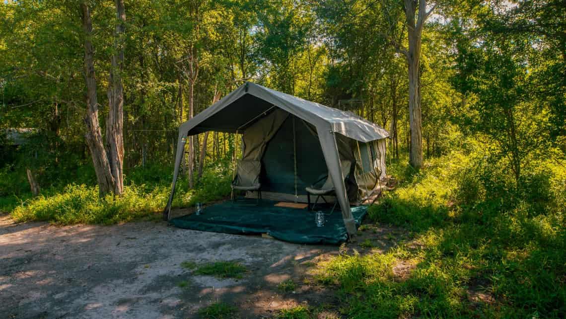 Schlafzimmer Zarafa Camp, Linyanti