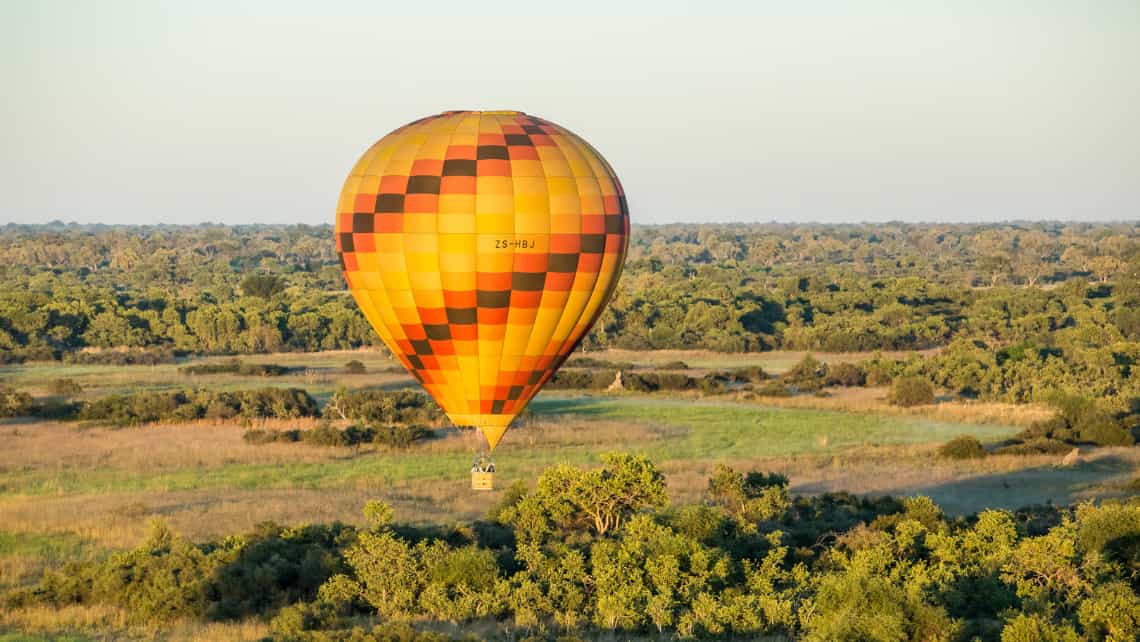 Heissluftballonfahrt in der Nähe vom  Vumbura Plains Camp