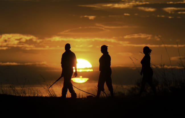 GeführteWanderung im Selinda Geame Reserve