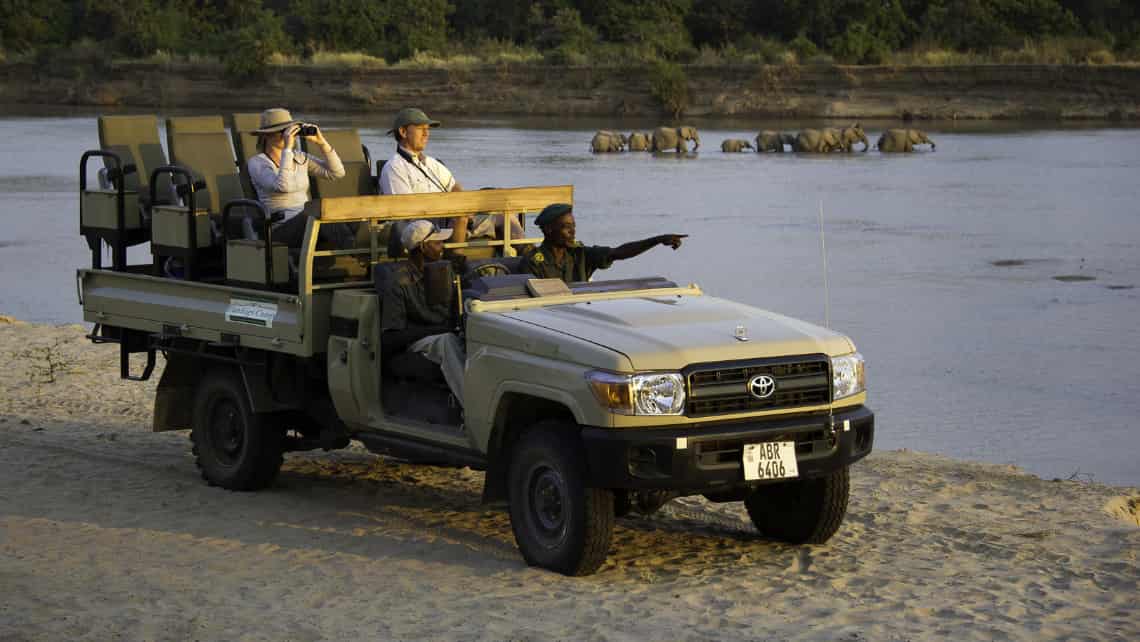 Flatdogs Camp, Lower Zambezi Sambia